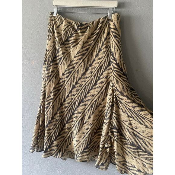 Ralph Lauren Linen/Silk Skirt - Picture 3 of 7